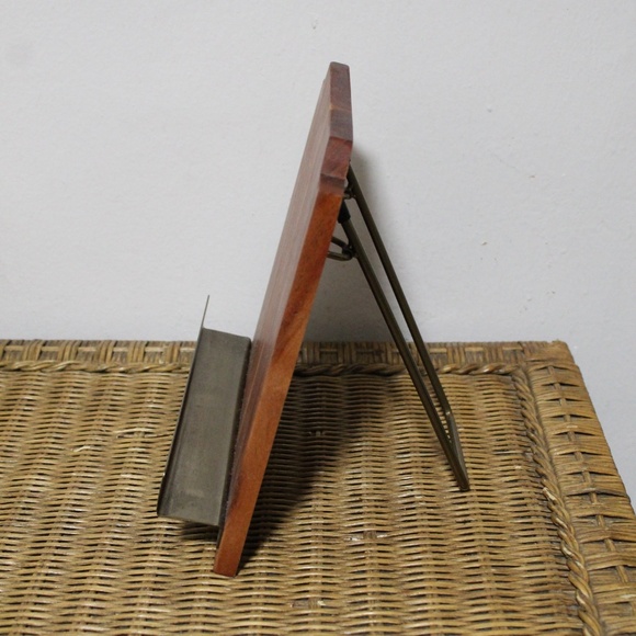Hearth & Hand Cookbook | iPad Stand with Metal Ledge.  Open Box - Picture 3 of 8